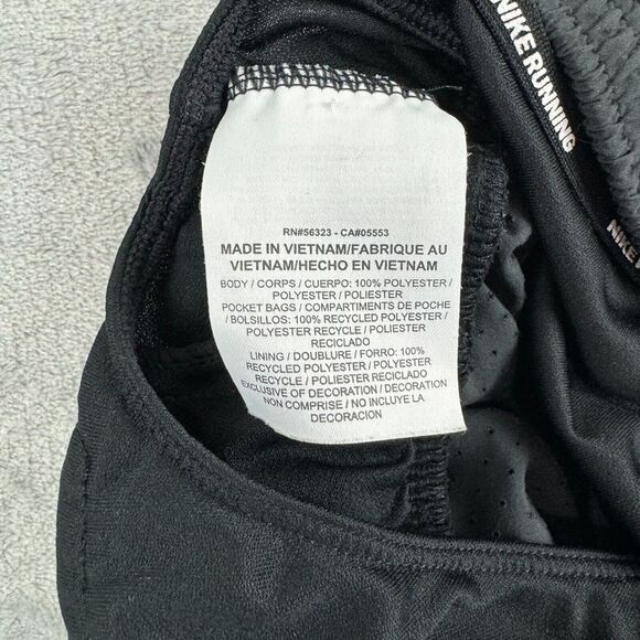 Nike Running Shorts Mens Medium Black Lightweight Performance Flex 7" Inseam - Picture 9 of 12